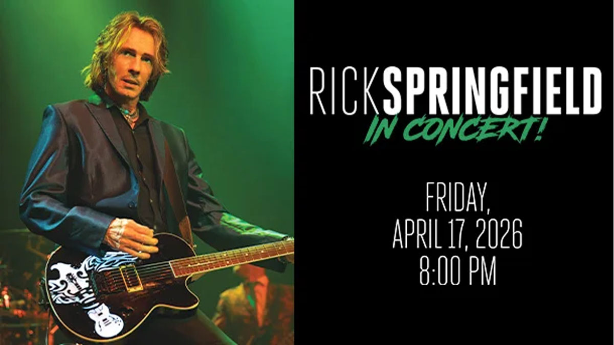 Rick Springfield at Genesee Theatre